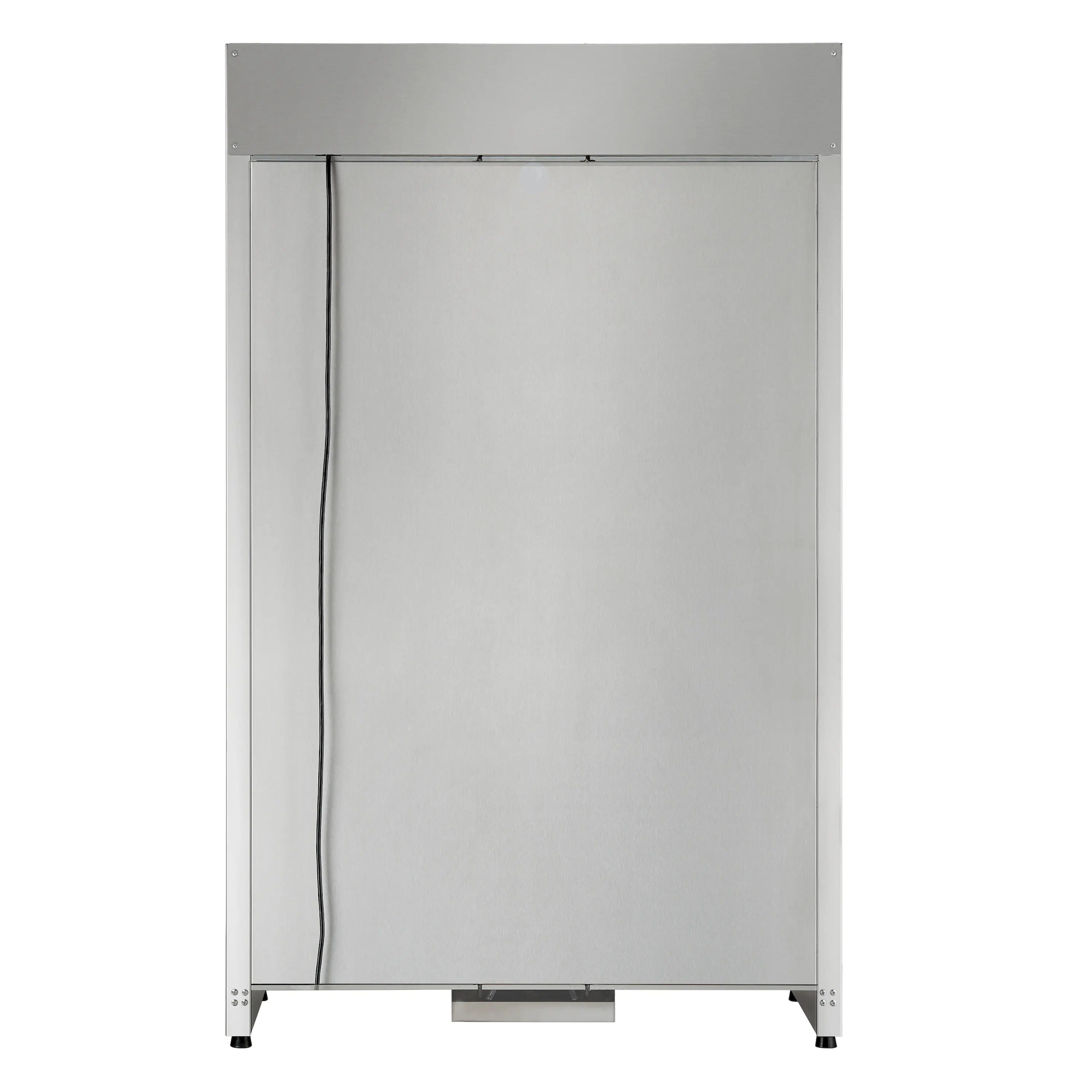 FORNO Abruzzo 48-Inch Dual Zone Wine Cooler with Clear Acrylic Holders & Stainless Trim Shelves (FWCDR6611-48S)