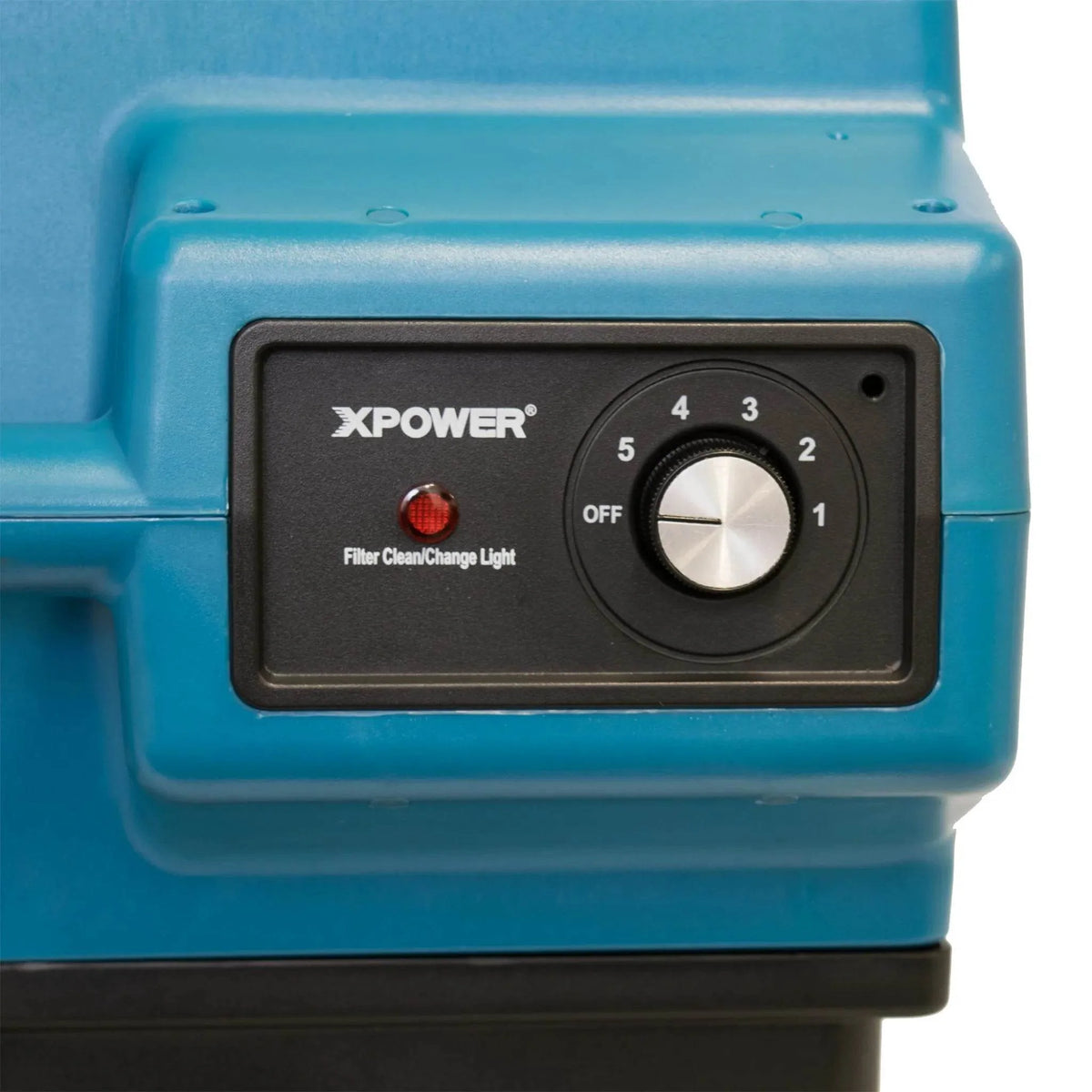 XPOWER HEPA air scrubber X-3580 - control panel