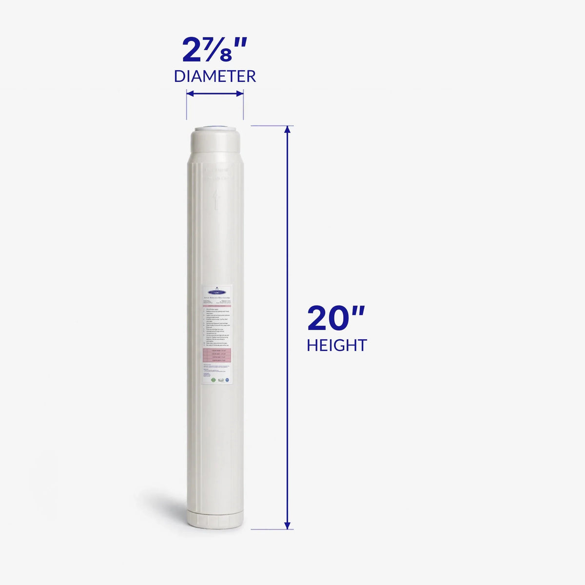 Crystal Quest Arsenic Removal Replacement Filter Cartridge, 0.5 to 6 GPM