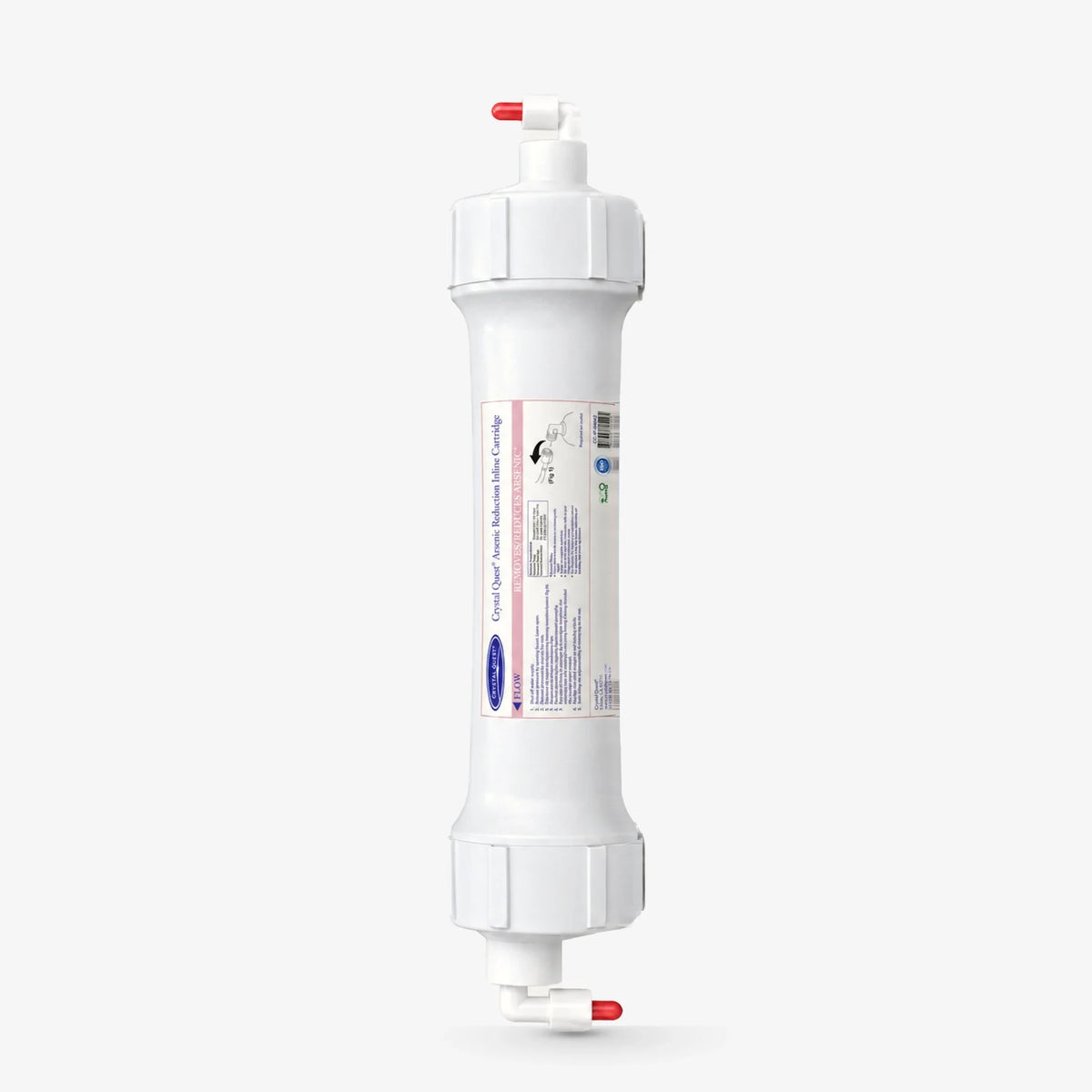 Crystal Quest Inline Arsenic Removal Filter Cartridge for RO Systems and Water Coolers