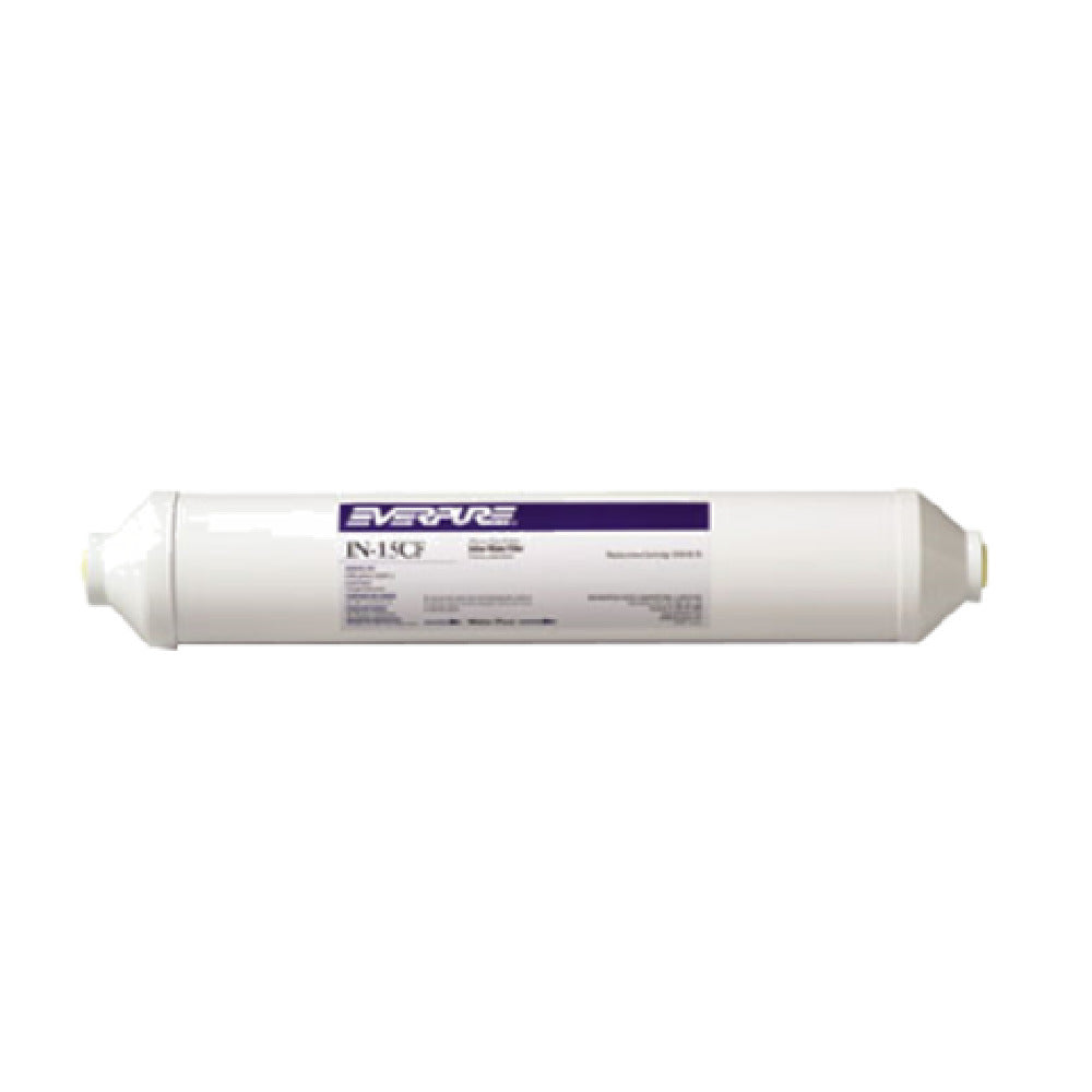 Everpure EV910076 IN-15 CF Inline Filter with 15 Inches Cartridge