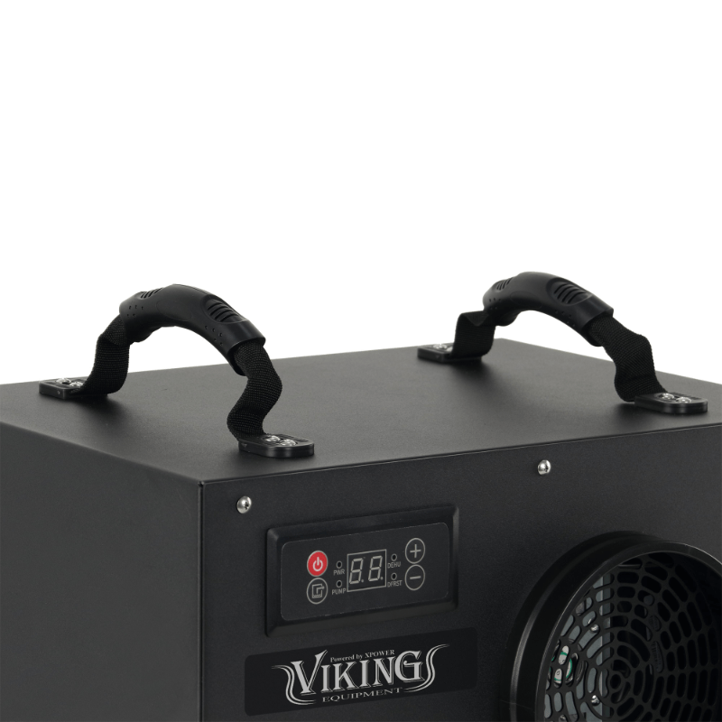 XPOWER Viking crawl space dehumidifier BD-65 - built-in handle