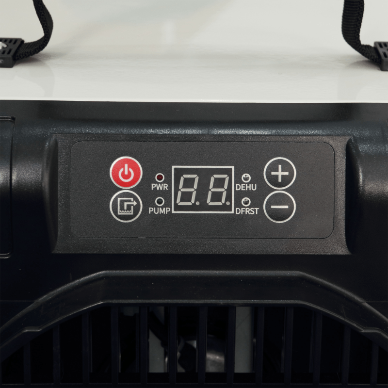 XPOWER Viking crawl space dehumidifier BD-90P - digital control panel