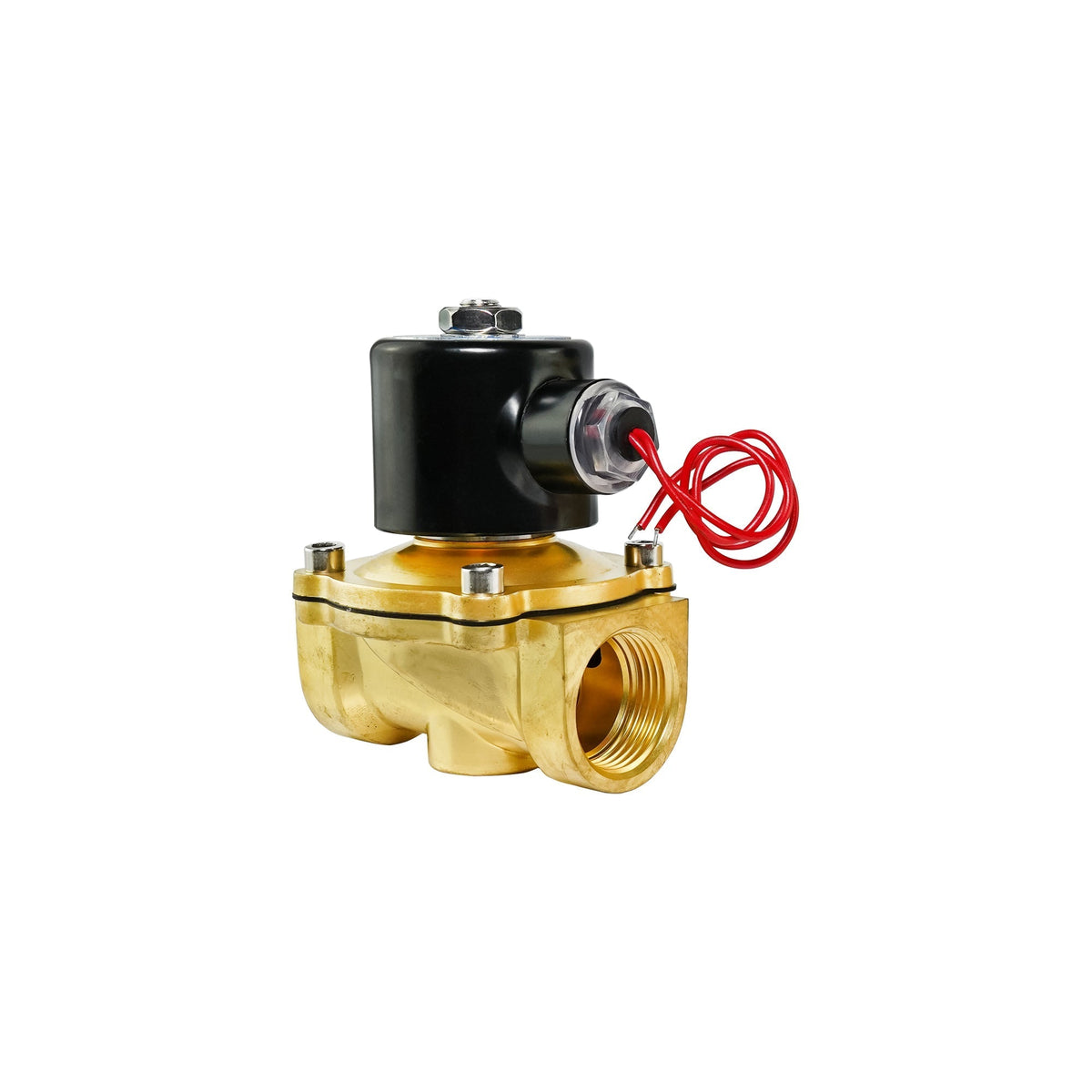 Crystal Quest Solenoid Valve, Normally Closed, 110V or 220V AC