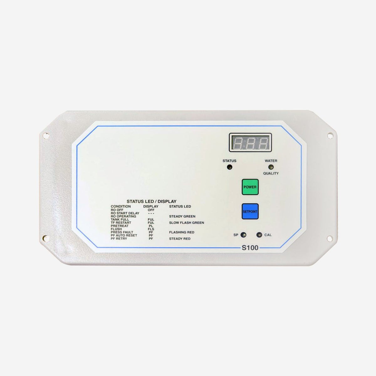 Crystal Quest C-100 Reverse Osmosis System Control Panel with TDS Monitor (CQE-CV-S0100)
