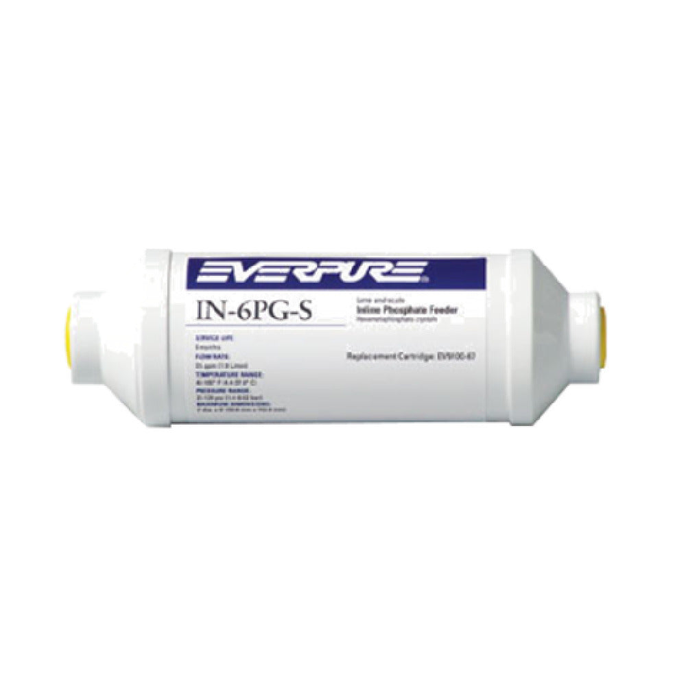 Everpure EV910067 IN-6 Inline Filter with IN-6 6 Inch Cartridges