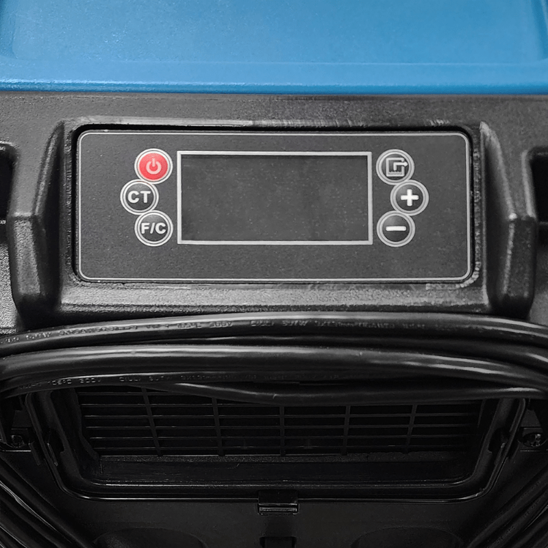 XPOWER Viking LGR commercial dehumidifier CD-90L - LCD control panel
