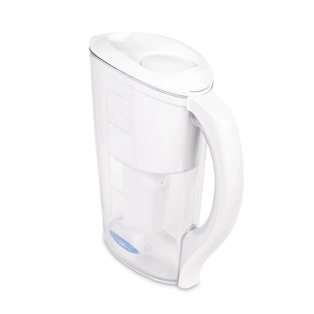 Crystal Quest Water Filter Pitcher, 8-12 Cup, SMART, Fluoride, Arsenic, Demineralizing or Alkalizing Cartridge