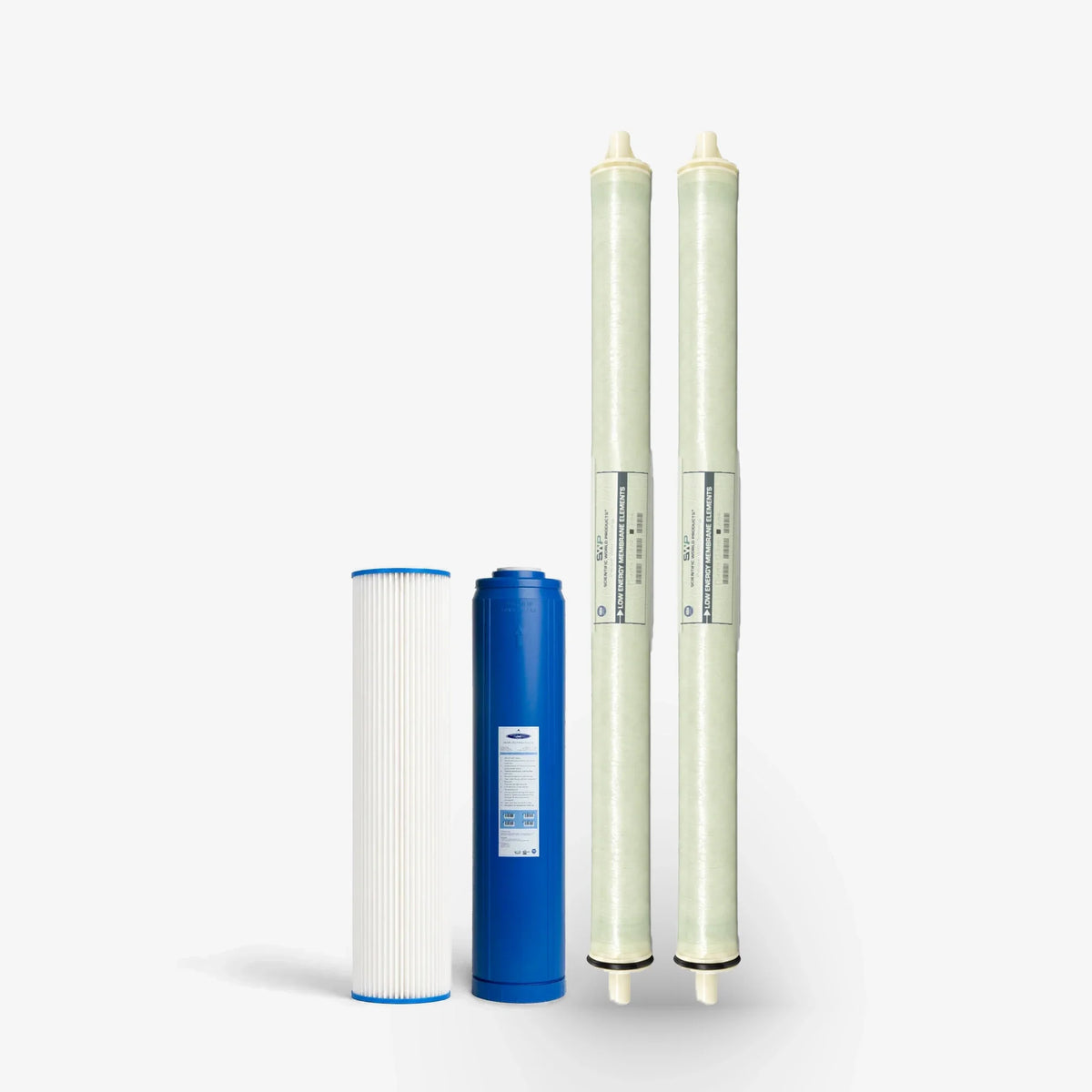 Crystal Quest Whole House RO Replacement Filter Pack, 1500, 1800 and 2500 GPD Systems