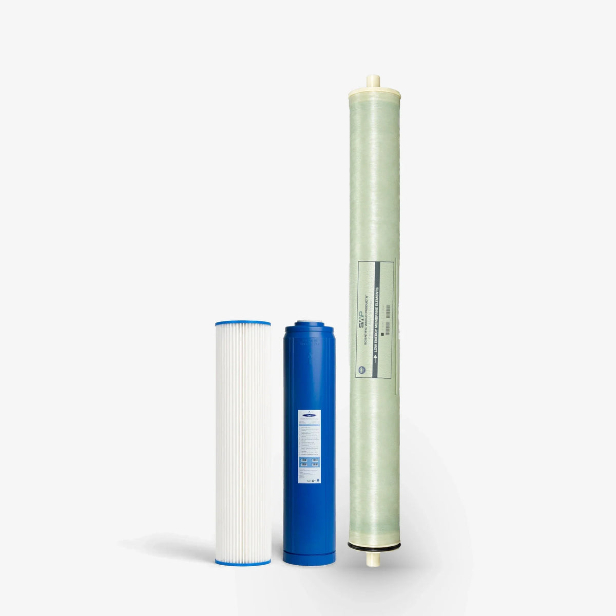 Crystal Quest Whole House RO Replacement Filter Pack, 1500, 1800 and 2500 GPD Systems