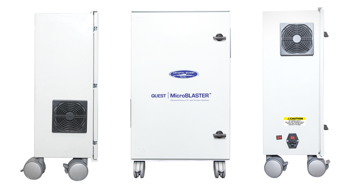 Crystal Quest Micro-Blaster mobile UV air sterilizer CQE-UVX-0125/0250 - alternate view 4