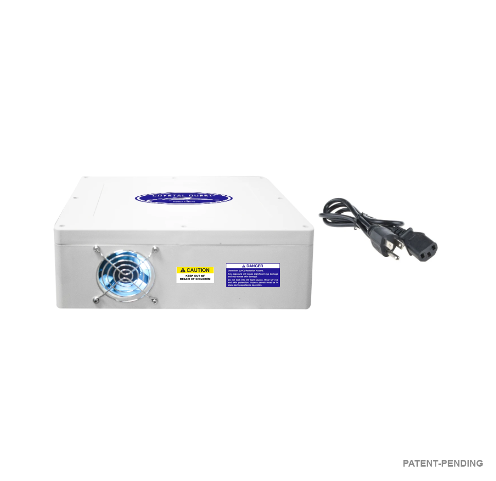 Crystal Quest Micro-Blaster UV-3000 tabletop UV air sterilizer CQE-UV-3000D - alternate view