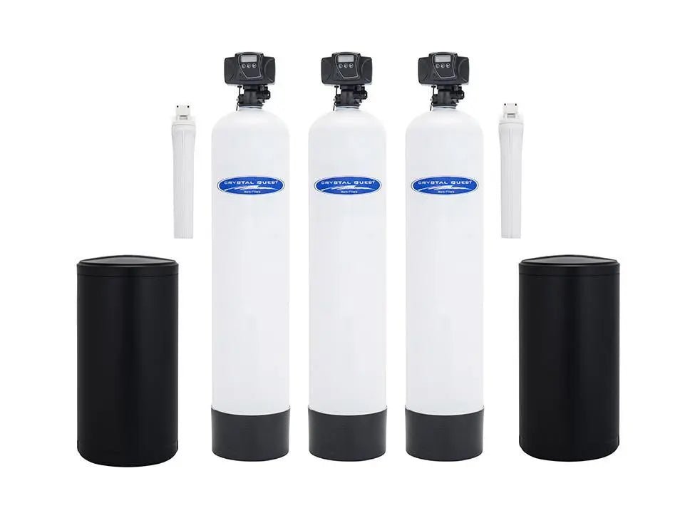 Crystal Quest Softener Tannin Multistage Whle Hse SS Filter 48k Grain