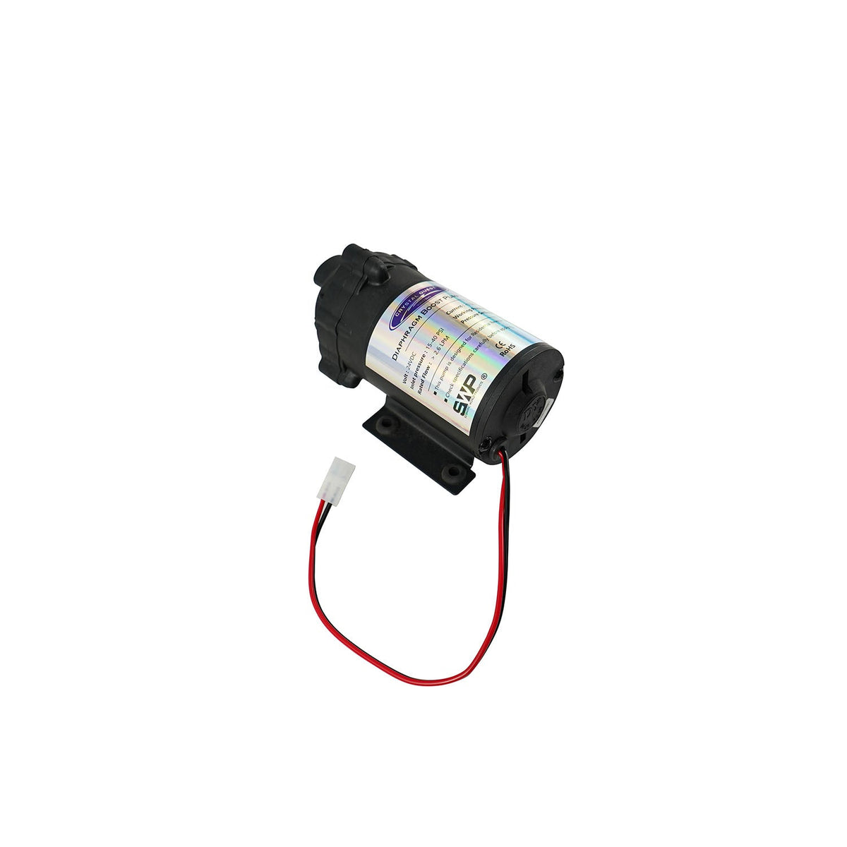 Crystal Quest Diaphragm Booster Pump for RO Systems, Diaphragm Pump 100, 200, 400 or 600