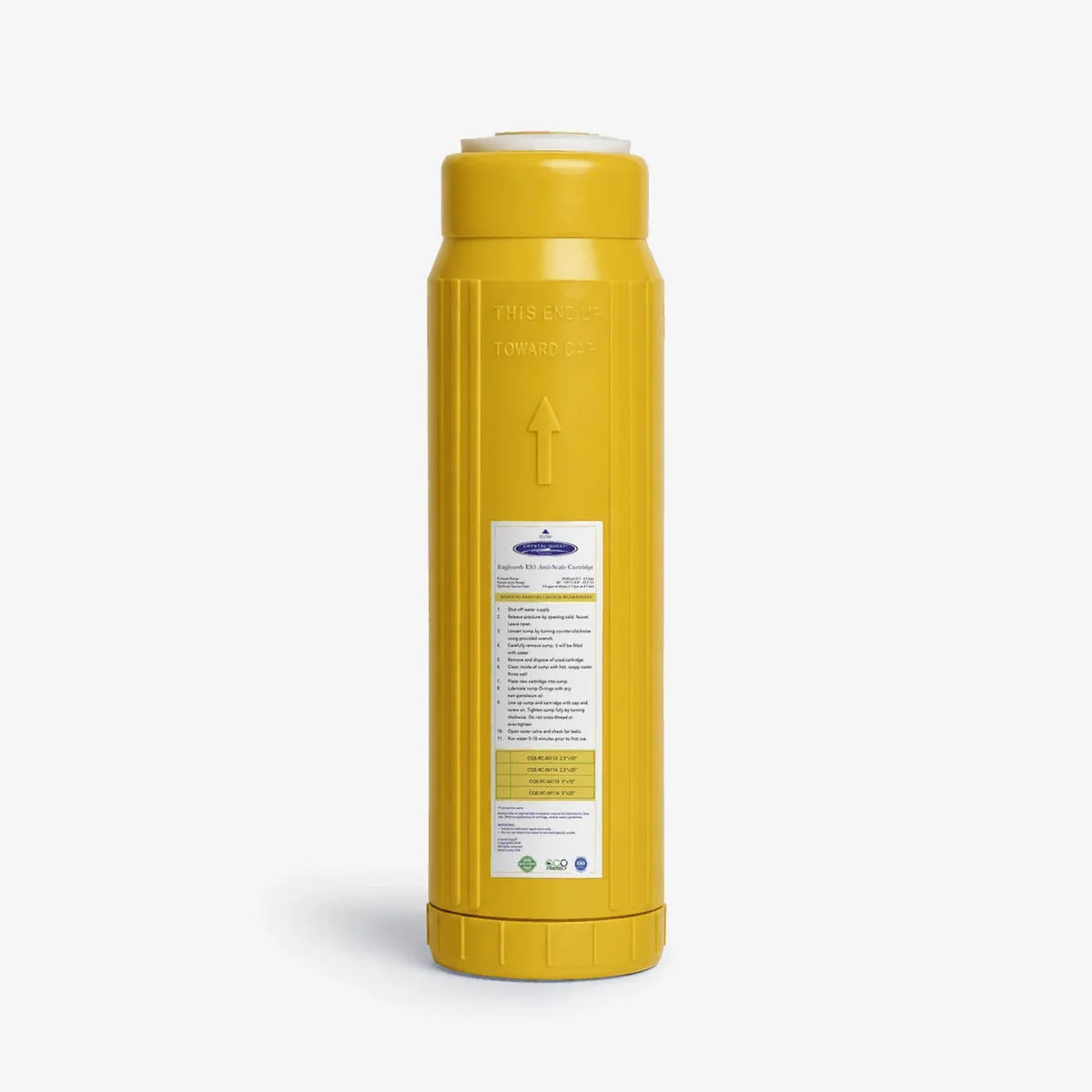 Crystal Quest Eaglesorb ES3 Anti-Scale Water Filter Cartridge, Salt-Free
