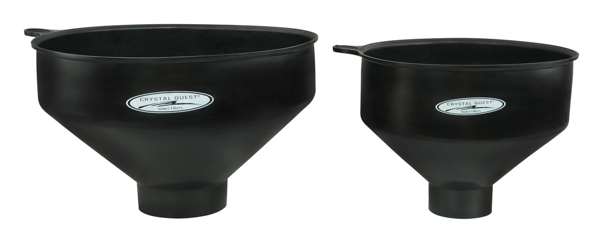 Crystal Quest Easy Fill Media Funnel for Filter Tanks, 10" Residential or 11 1/2" Commercial