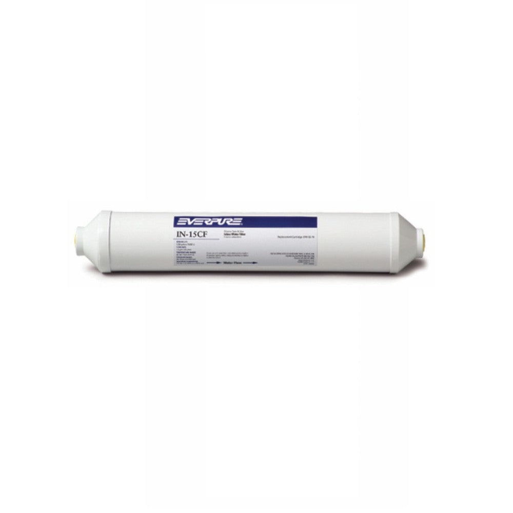 Everpure EV910076 IN-15 CF Inline Filter with 15 Inches Cartridge