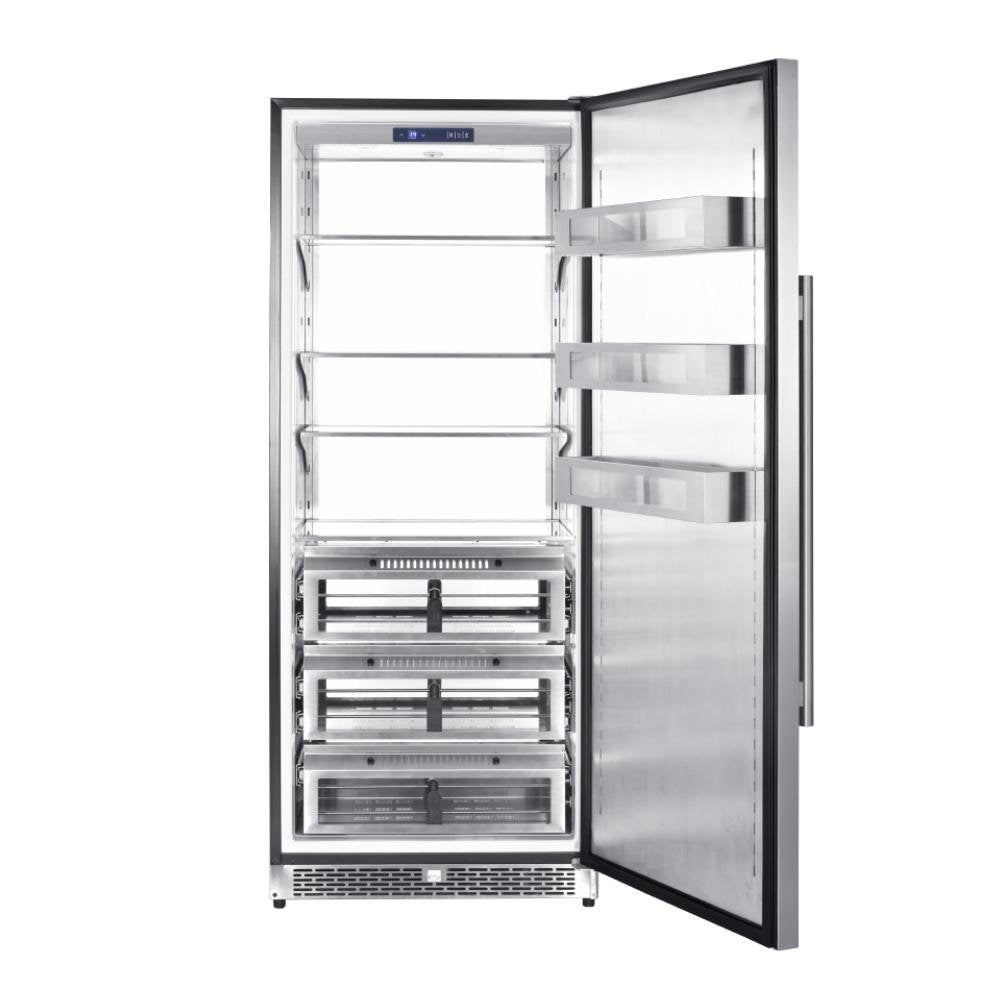 Forno 30-Inch Cologne 14.6 cu.ft. Freestanding Refrigerator in Stainless Steel (FFRBI1821-30S)