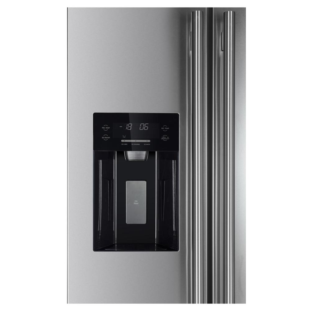 Forno 4-Piece Pro Appliance Package - 30-Inch Gas Range, Refrigerator with Water Dispenser, 24-Inch Microwave Drawer, & 3-Rack Dishwasher in Stainless Steel