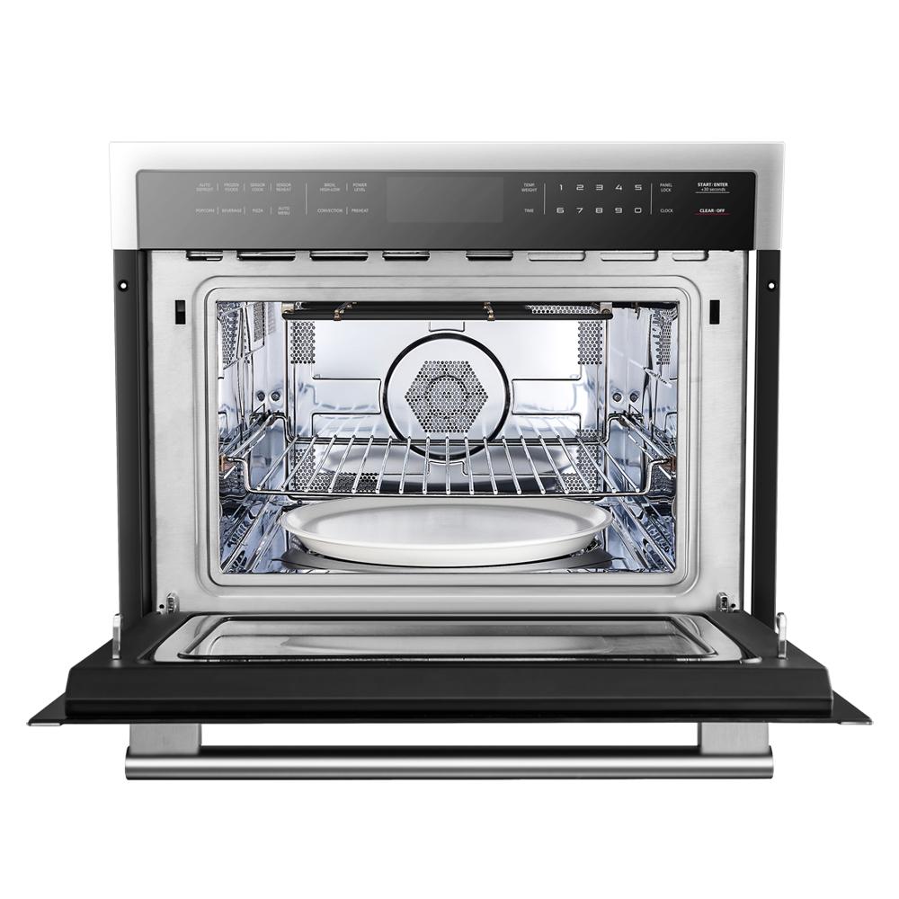 Forno 4-Piece Appliance Package - 30-Inch Gas Range with Air Fryer, Refrigerator, 24-Inch Microwave Oven, & 3-Rack Dishwasher in Stainless Steel