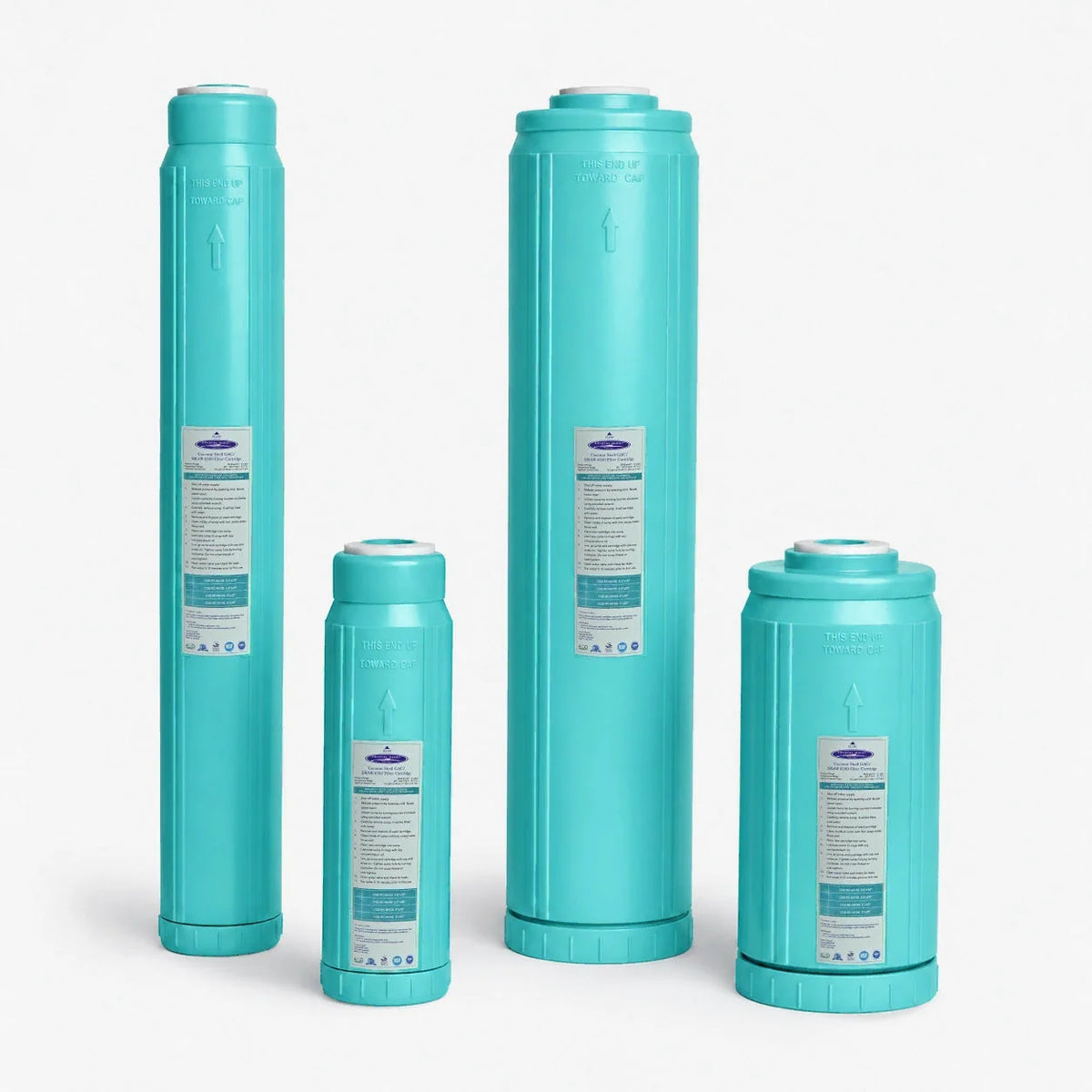 Crystal Quest GAC Filter Cartridge, Coconut Shell Granular Activated Carbon