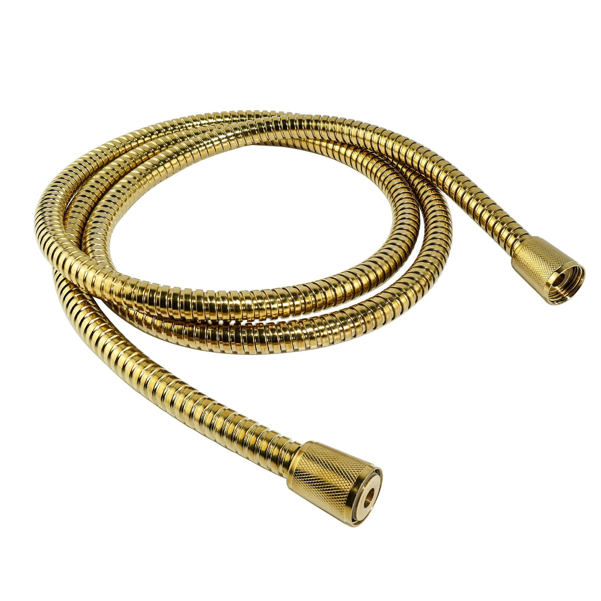 Crystal Quest Metal Shower Hose, Universal 70 in, 1/2" Connection