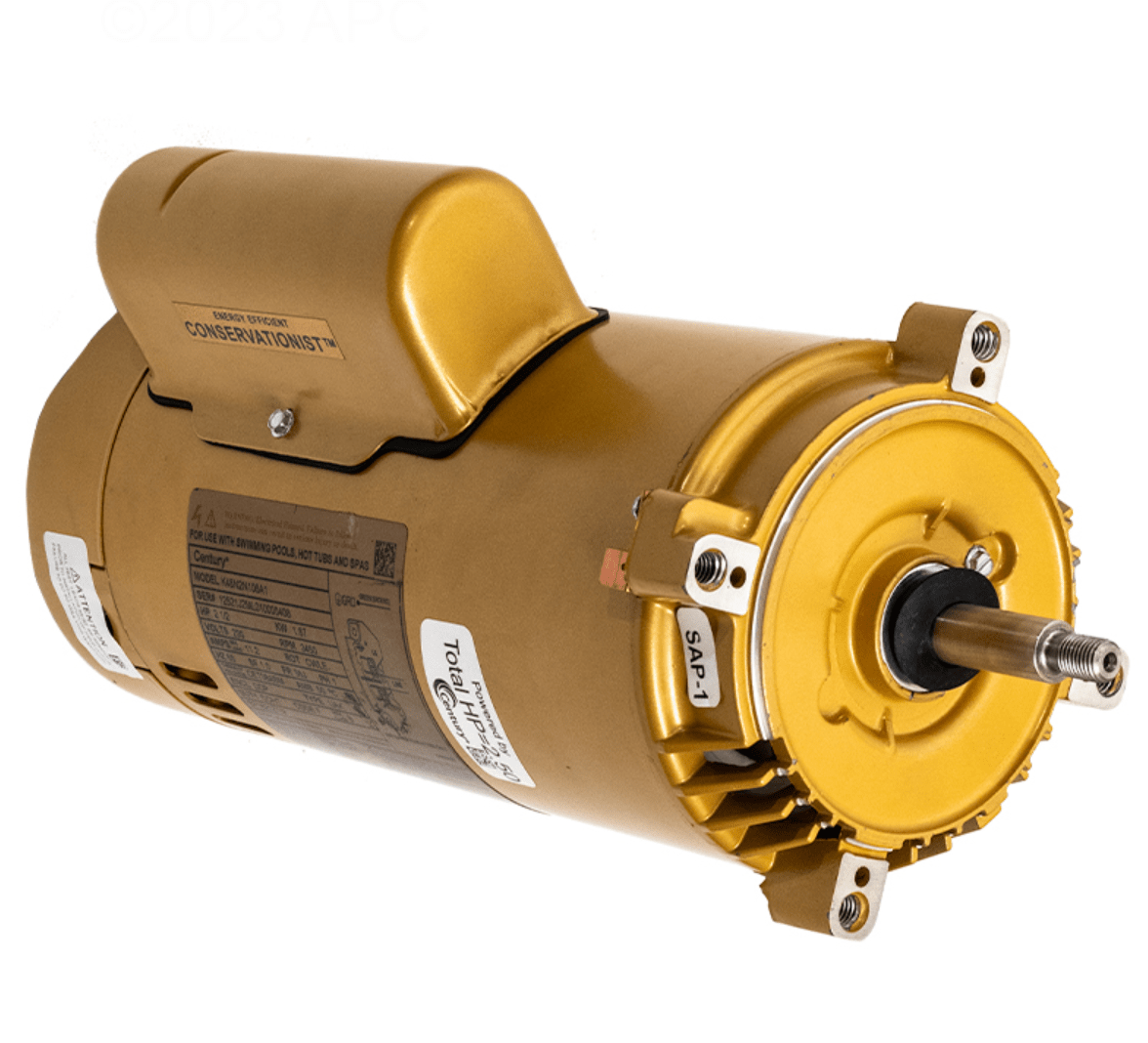 Hayward Threaded Shaft Max-Rated Motor 2.5 HP 230V 60 Hz SPX1620Z1M
