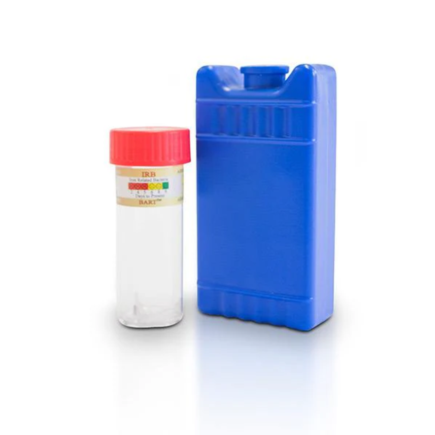 Crystal Quest Iron Bacteria Water Test Kit, Presence or Absence Lab Analysis (CQE-TS-6000)