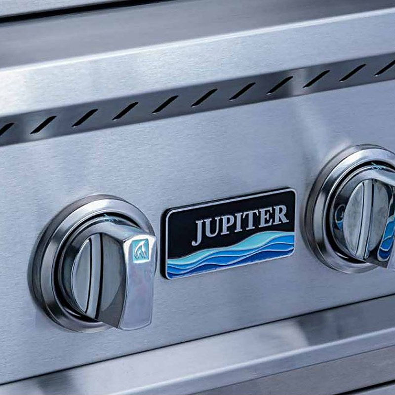 Jupiter 32-Inch Pro Series 4-Burner Built-In Gas Grill with Insulated Jacket