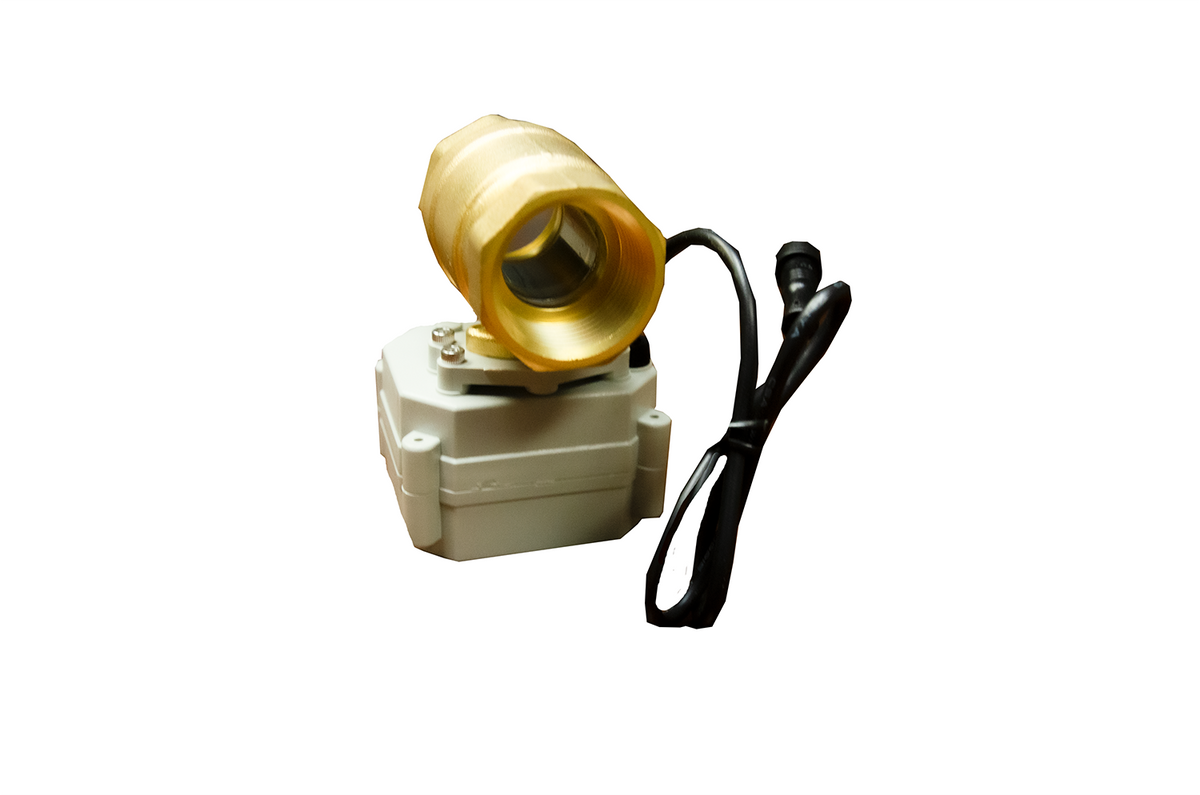 Crystal Quest Leak Detector Smart Valve for Whole House Water Filters, 1 Inch (CQE-PT-03064)