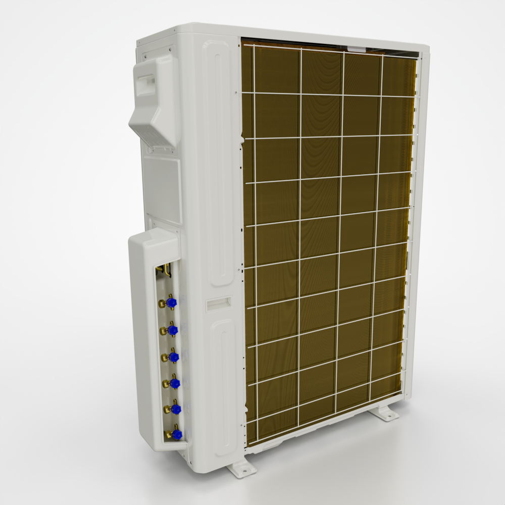 MRCOOL DIY 5th Gen 55,000 BTU 5-Zone Ductless Mini Split Air Conditioner and Heat Pump with 6K+6K+6K+9K+24K BTU Wall Mount Indoor Units