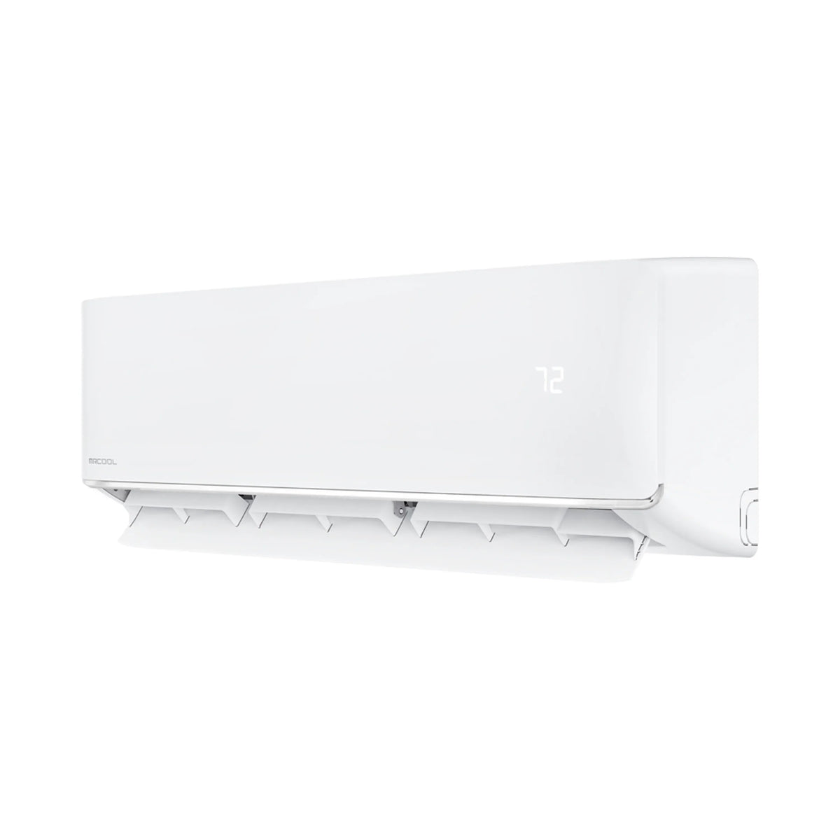 MRCOOL DIY Hybrid Central Split System - 2-Zone 48K BTU Condenser with  36K Ducted Air Handler and 6K Wall Mounted Air Handler