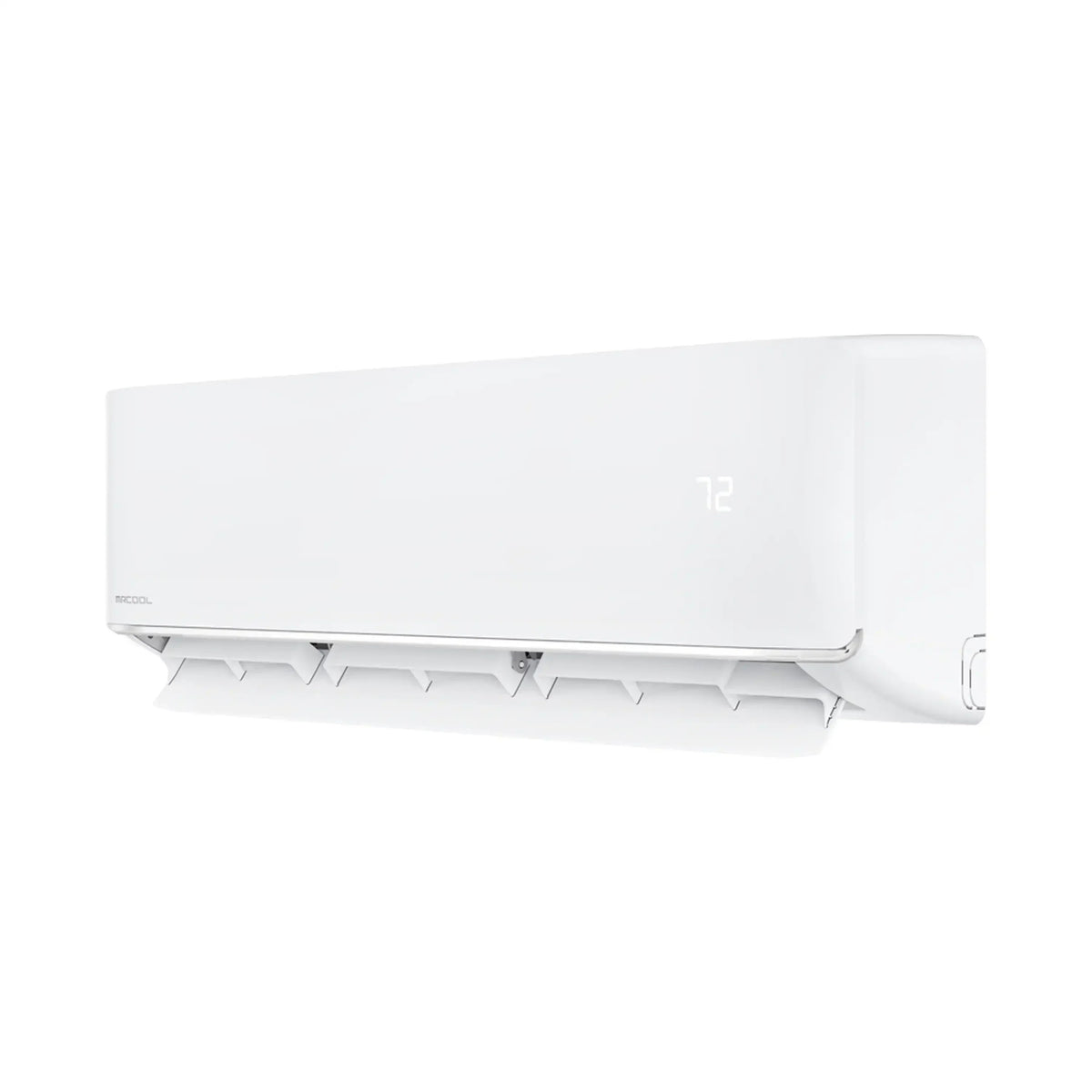 MRCOOL DIY Hybrid Central Split System - 2-Zone 48K BTU Condenser with  24K Ducted Air Handler and 24K Wall Mounted Air Handler