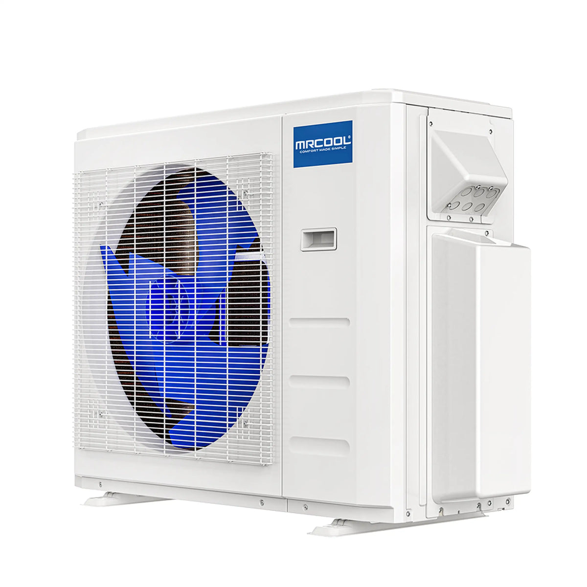 MRCOOL DIY Hybrid Central Split System - 2-Zone 36K BTU Condenser with  24K Ducted Air Handler and 6K Wall Mounted Air Handler