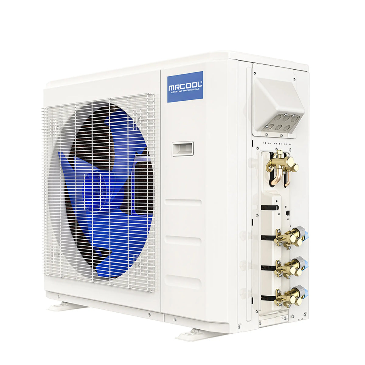 MRCOOL DIY Hybrid Central Split System - 2-Zone 36K BTU Condenser with  24K Ducted Air Handler and 12K Wall Mounted Air Handler