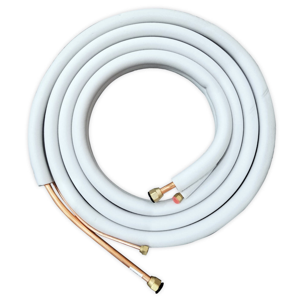 MRCOOL 50 Ft. 1/4" x 3/8" Flared Line Set Kit for 9K & 12K Indoor Olympus and Advantage Series Air Handlers (MC50-1438K)