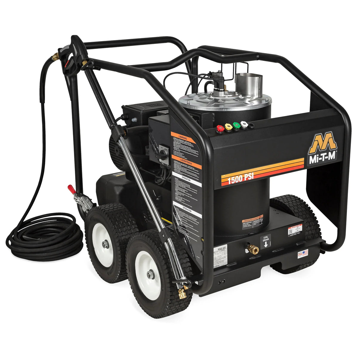 Mi-T-M HSE Series hot water pressure washer HSE-1502-0MM11 - main product view