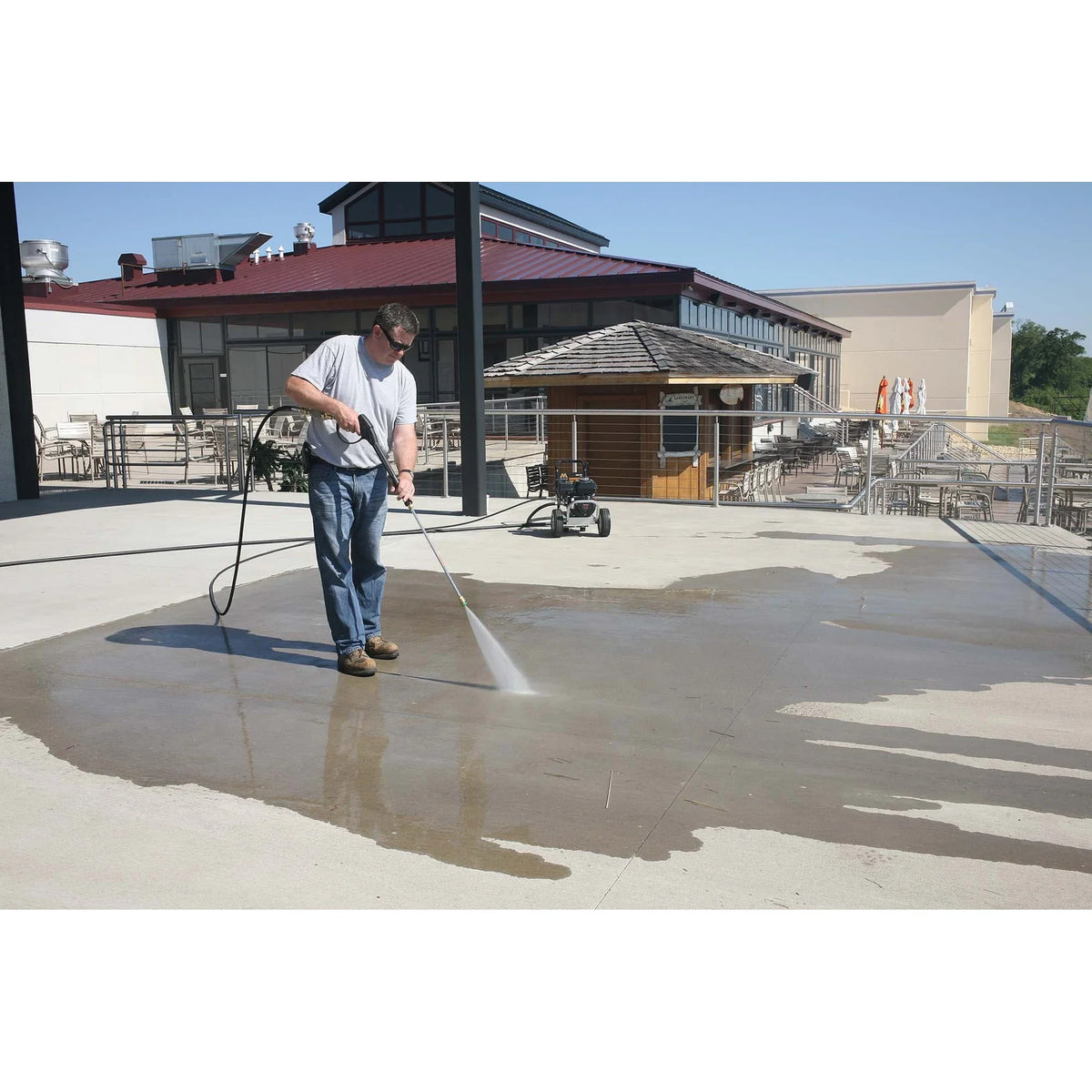 Mi-T-M HSP Series hot water gas pressure washer HSP-4004-3MGK - product image