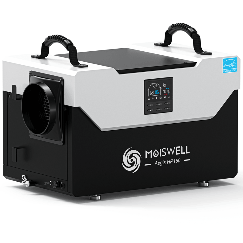 Moiswell Aegis crawl space dehumidifier HP150 - front view