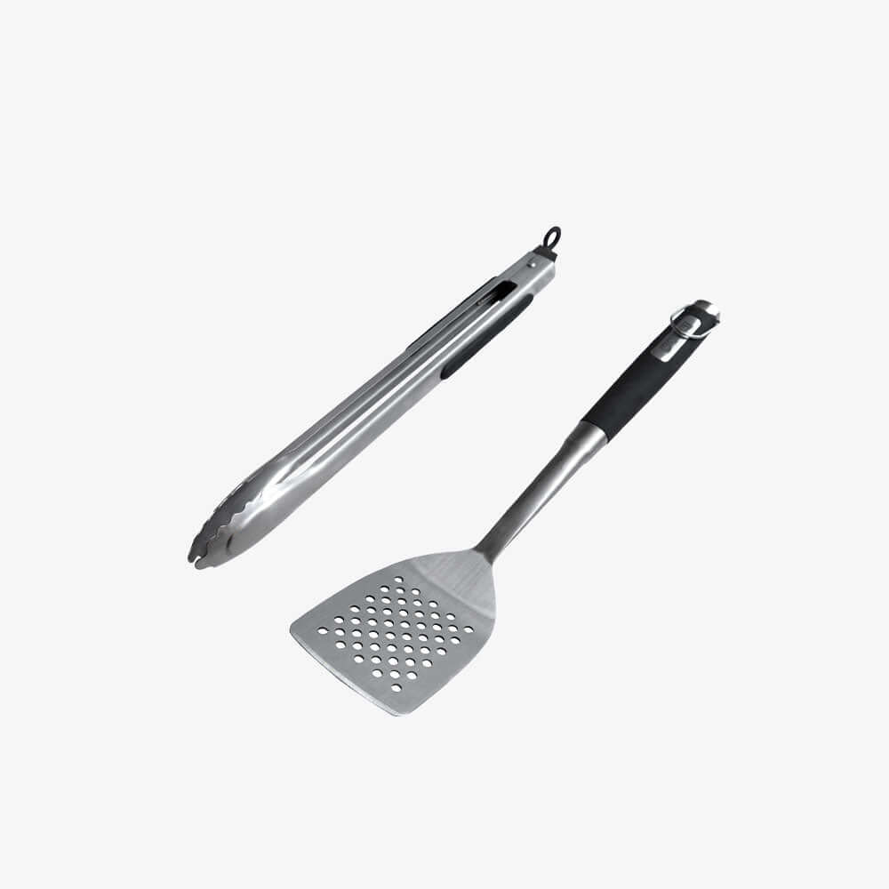 Monument Grills tongs and spatula set