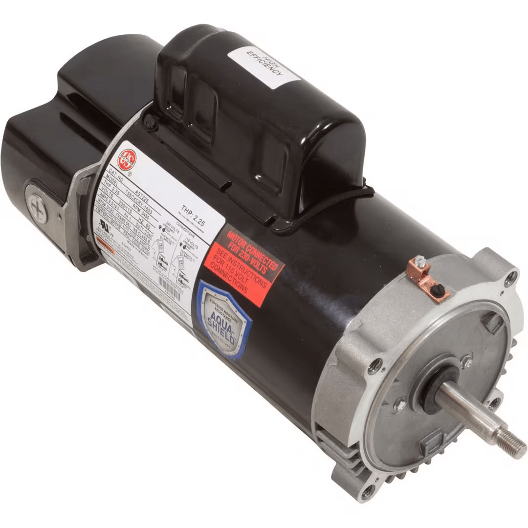 Nidec 2.25HP 1-Speed Up-Rated Motor 56J Hayward AST225