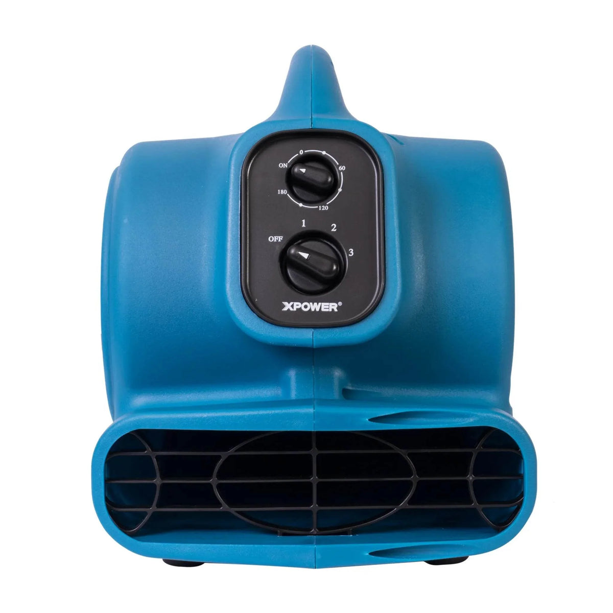 XPOWER compact air mover P-230AT - blue, front view
