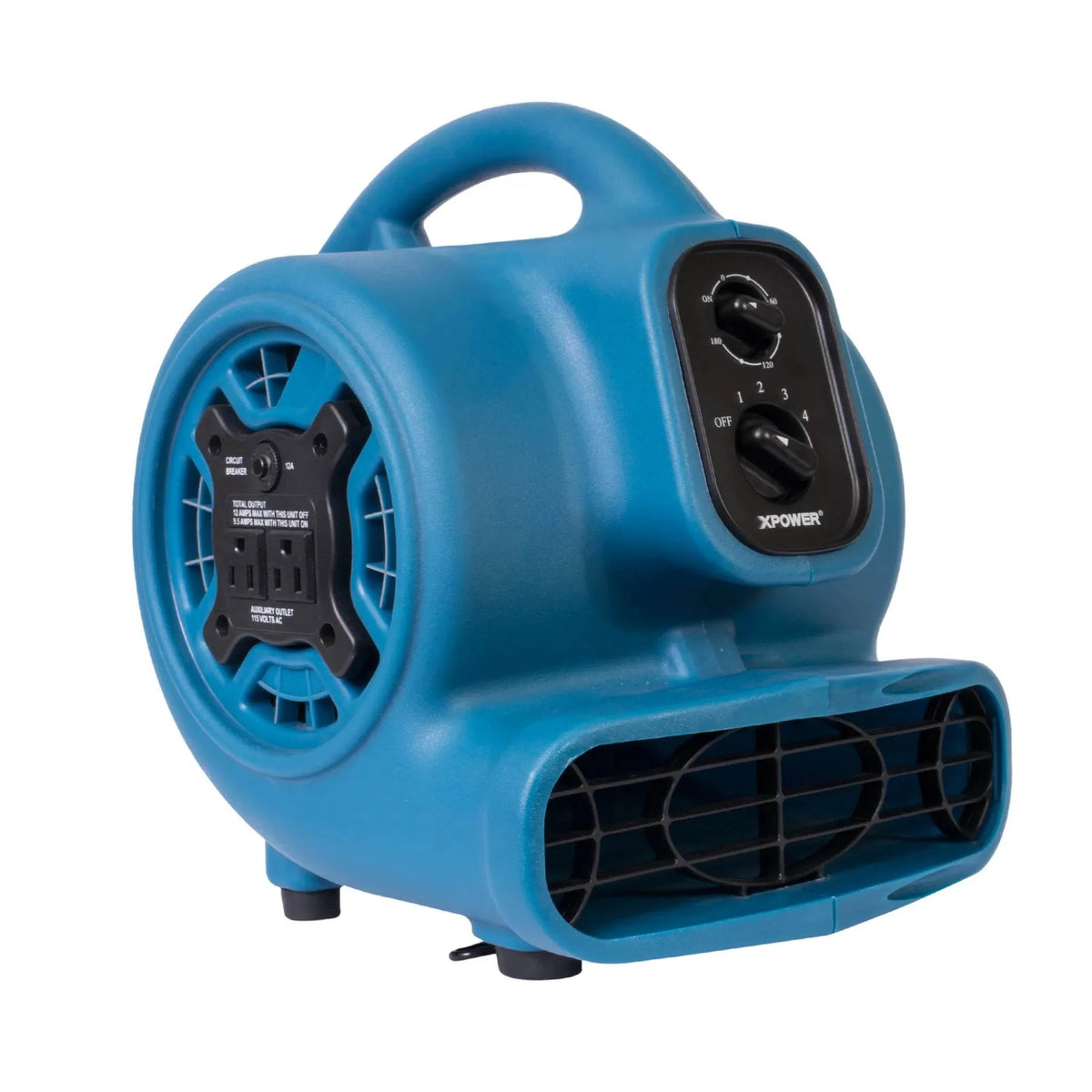 XPOWER compact air mover P-230AT - blue, main view