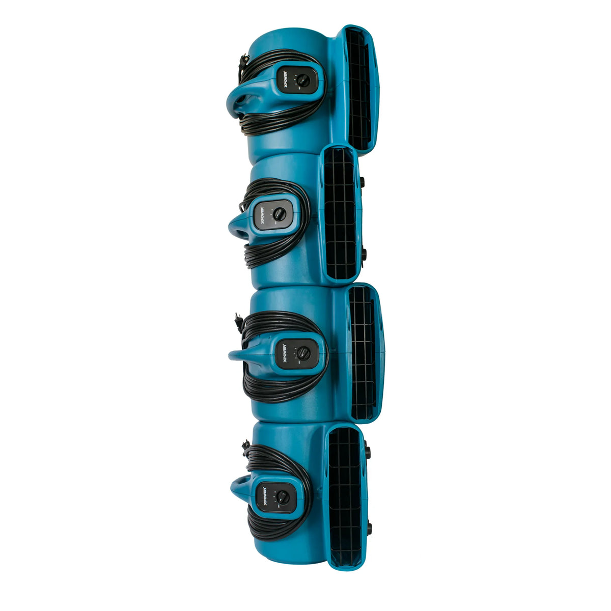 XPOWER blue GFCI air mover P-600A - stacked units