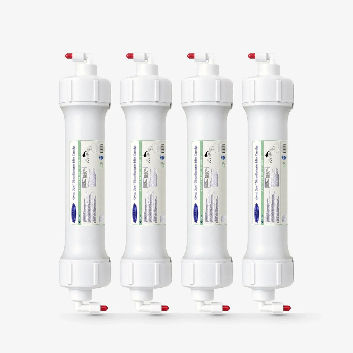 Crystal Quest Nitrate Removal Inline Filter Cartridge for Reverse Osmosis and Water Coolers