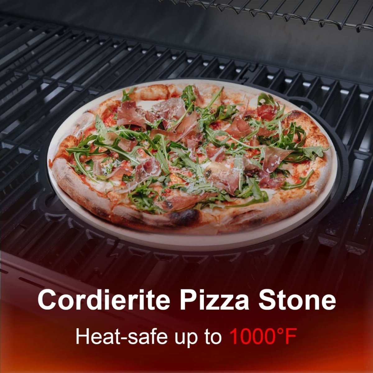 Round Cooking Plate & Pizza Stone