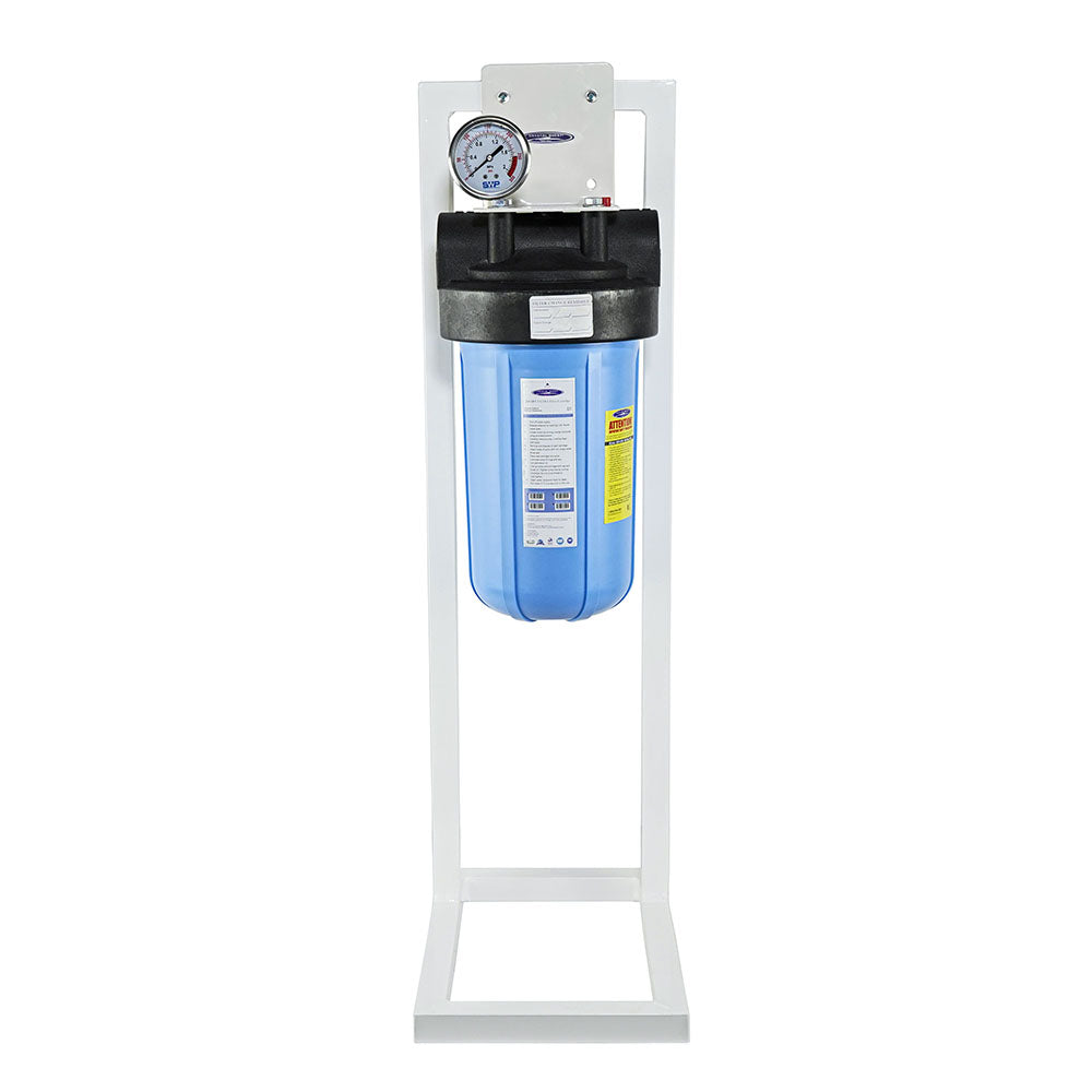 Crystal Quest Compact Whole House Water Filter, Metal Removal, Iron, Manganese & Hydrogen Sulfide, 2-4 GPM