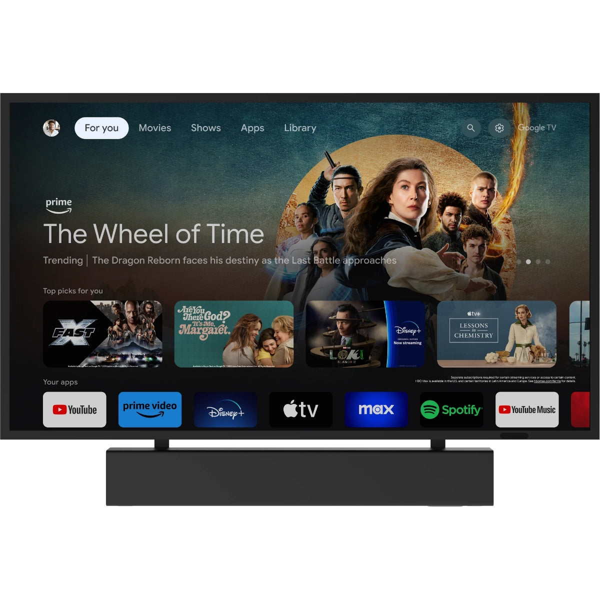 Skyworth 65" Clarus Outdoor PS1 Series 4K UHD LED Google TV HDR10 Dolby Vision Built-in Soundbar