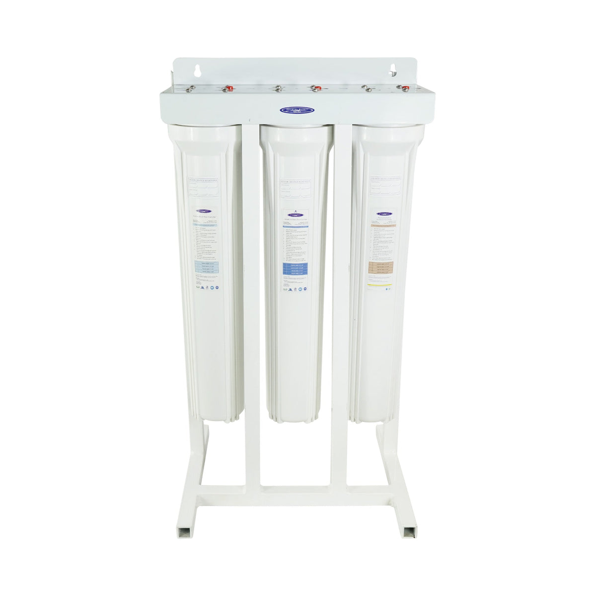 Crystal Quest Mini Whole House Water Filter, Iron, Manganese & Hydrogen Sulfide Removal, 2-4 GPM