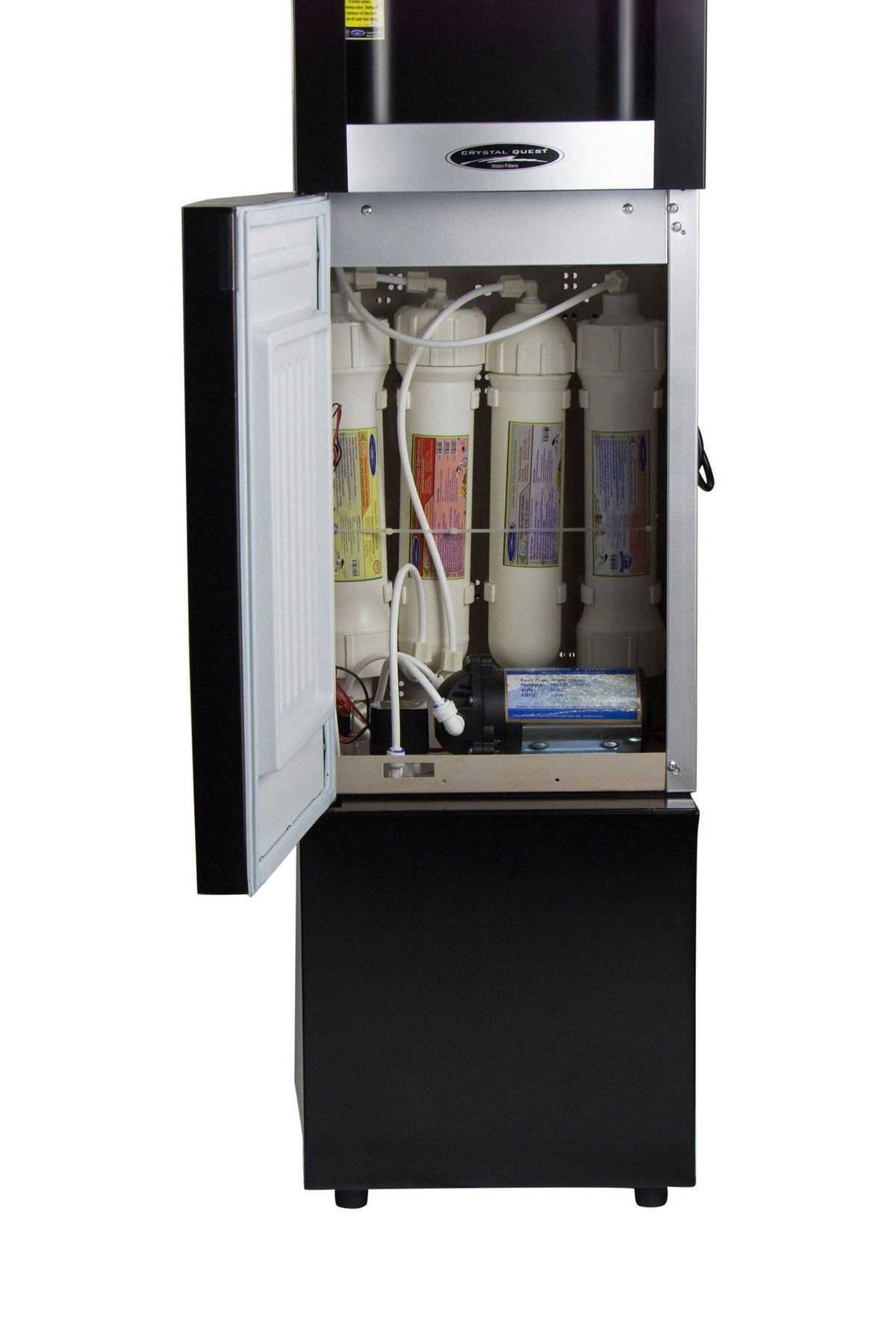 Crystal Quest Turbo Ultrafiltration and Reverse Osmosis Bottleless Water Cooler, Hot and Cold